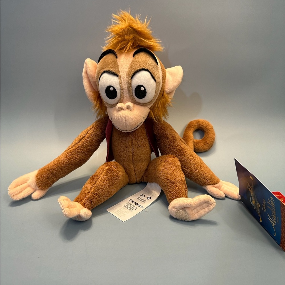 From Disney’s Aladdin, Abu the monkey plush